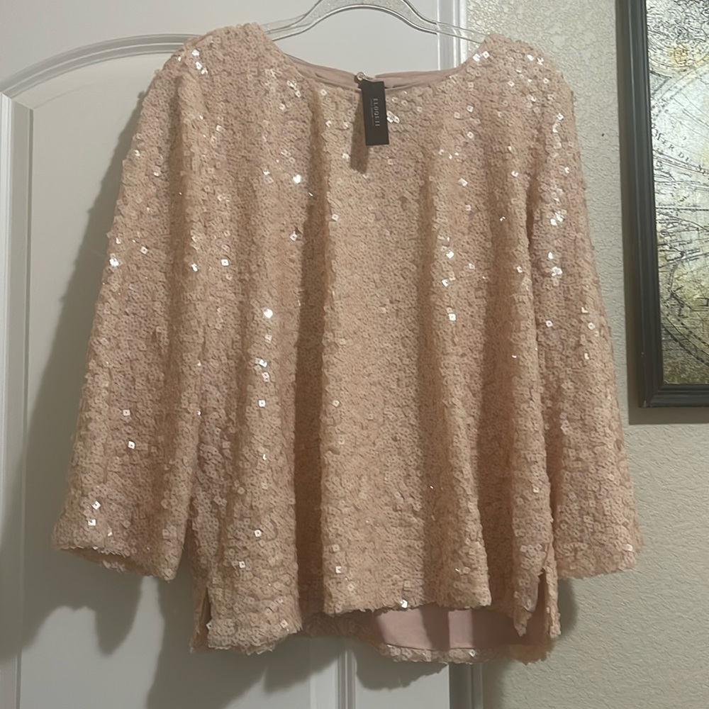 Sequin top